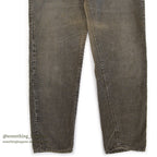 1960's Lee Leens CORDUROY PANTS / TAPERED LEG ... W36/L29