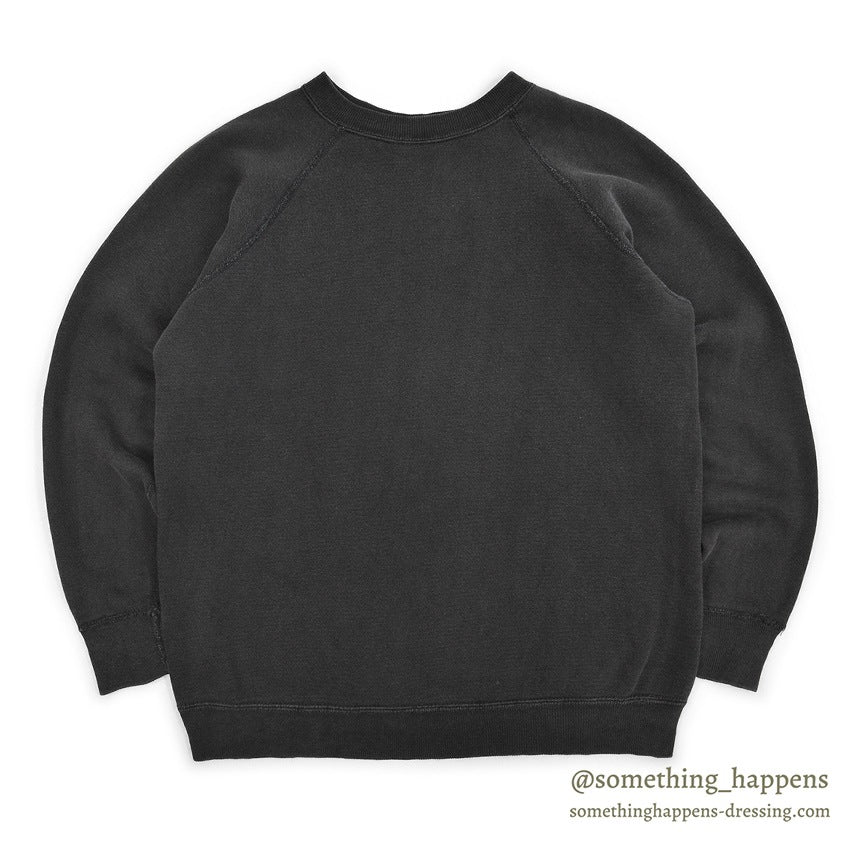1960's OLD BLACK BLANK SWEAT SHIRT ...