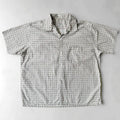 1950's EVER-FRESH GEOMETRIC PATTERN S/S SHIRT ... L