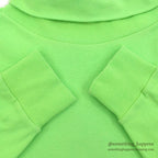 1980's~ MEISTER LIME GREEN TURTLE NECK TEE...L