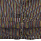 1960's TOWNCRAFT MULTI STRIPE B/D SHIRT...M