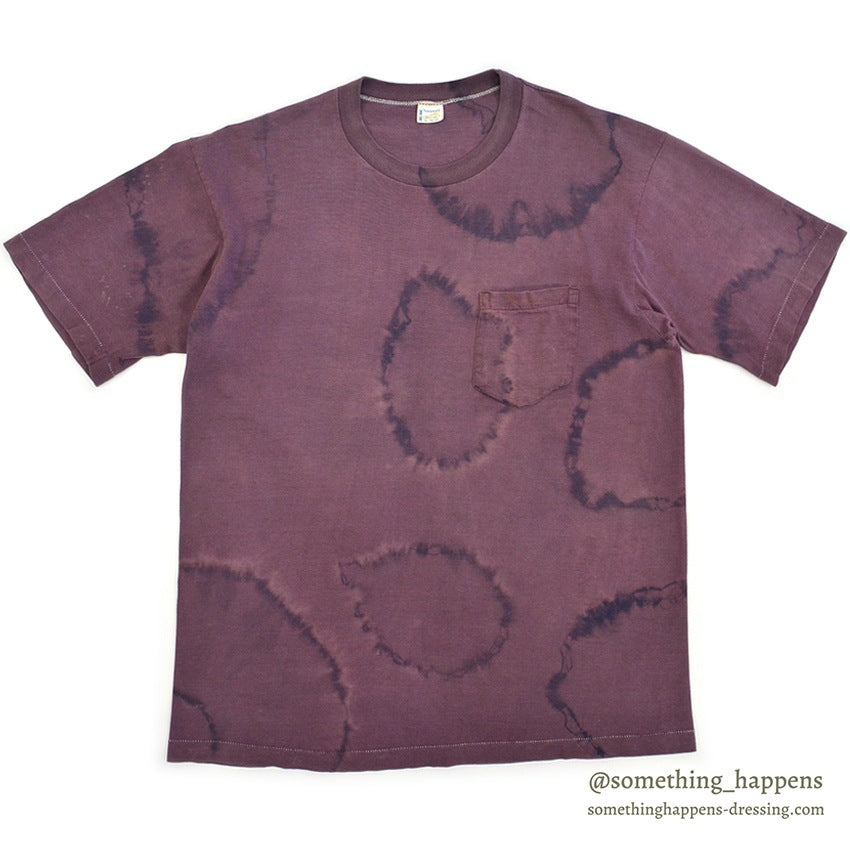 1960's~ TOWNCRAFT TIE DYE POCKET T-SHIRT ... XL