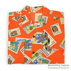1950's~ PAUL GAUGUIN ART PRINT ALL COTTON S/S SHIRT ...