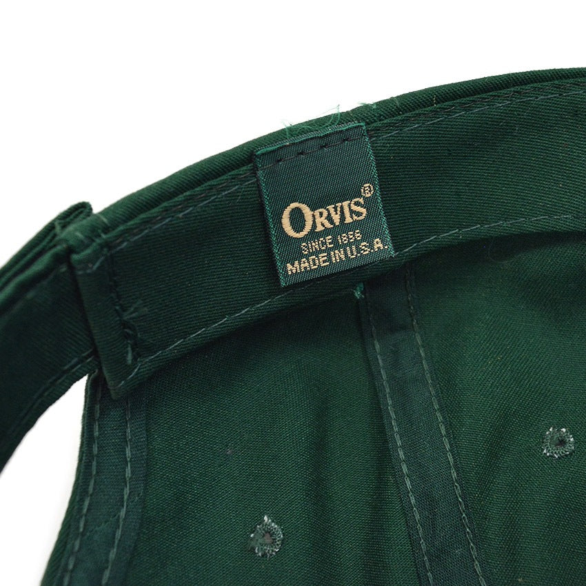 1990's DEADSTOCK ORVIS DARK GREEN CAP...