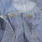 1950's OSHKOSH HICKORY STRIPE ENGINEER JACKET...