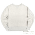 1940's PILGRIM DOUBLE-V BLANK SWEAT SHIRT ... L