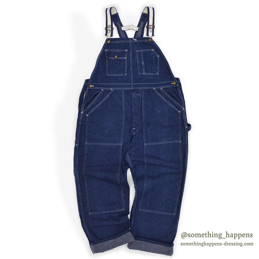 1950's CARTER'S DOUBLE KNEE DENIM OVERALL ... W44/L31