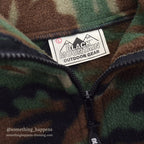 BLACK MOUNTAIN WOODLAND CAMO FLEECE JACKET...L
