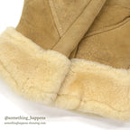 ~1990's MOUTON SHEARLING MITTENS ...