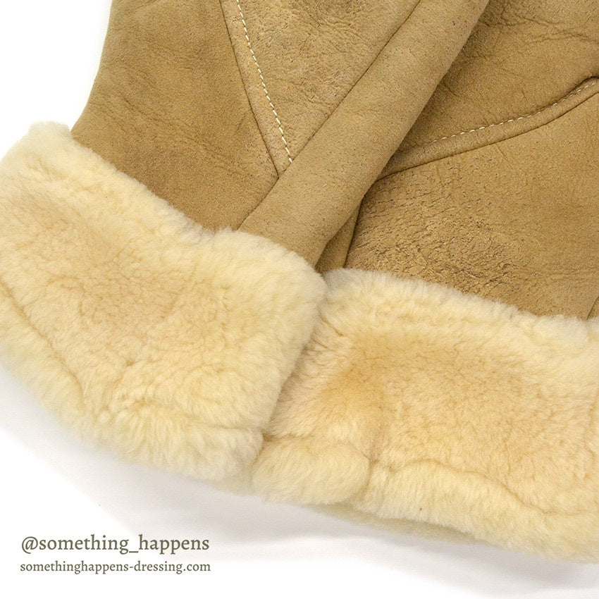 ~1990's MOUTON SHEARLING MITTENS ...
