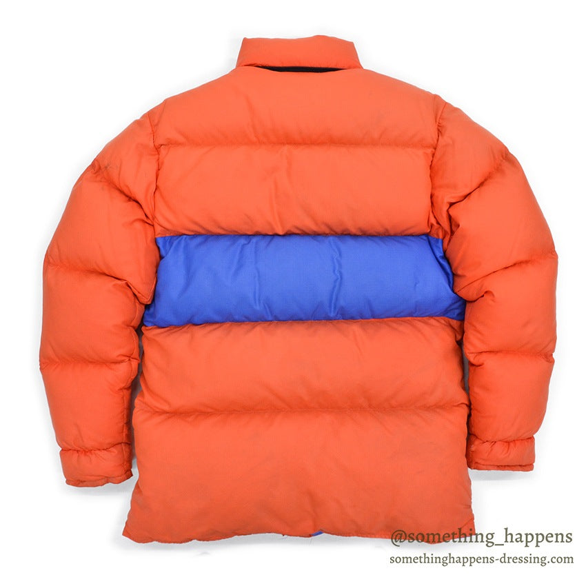 1970's MARMOT MOUNTAIN WORKS DOWN JACKET / TWO-TONE... M