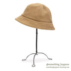 ORVIS BEIGE FLEECE BUCKET HAT...