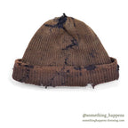 Around 1970's USNAVY FADED WATCH CAP / PERFECT PATINA... AS IS