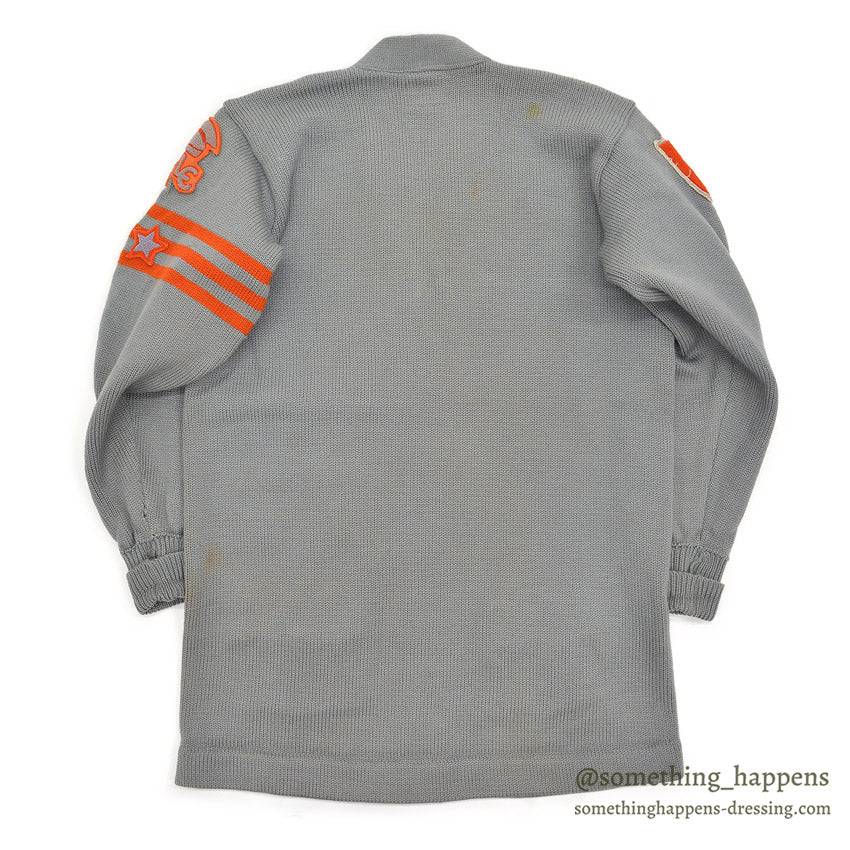 1950's ALBION AWARD SWEATER CARDIGAN / LONG...