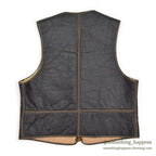 1960's POWR HOUSE SHEARLING WORK VEST...M