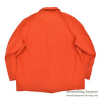 1970's GALLAGHERS ORANGE WOOL COVERALL...XL