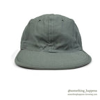 1960's DEADSTOCK USAF CAP, UTILITY, MAN'S COTTON SATEEN SAGE GREEN 1 ... 71/2
