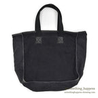 1980's~ JANTZEN BLACK COTTON TOTE BAG ...