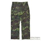 1980's FIVE BROTHER CAMO MULTI POCKETS PANTS... W32/L29