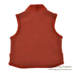 ~1980's YAK WEAR SEATTLE RED PILE VEST ... XL