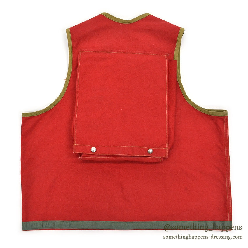 1970's OLD RED PACK TRAIL VEST ADEDD KNIFE POCKET...
