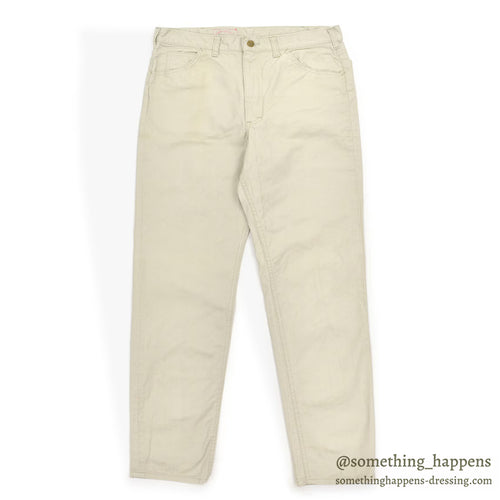 1960's~ Lee Leens ALL COTTON TWILL PANTS / ONLY WASHED ONCE... W34/L34