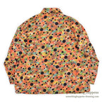1960's HARWOOD POLKA DOTS UNUSUAL PRINT PAJAMA SHIRT...