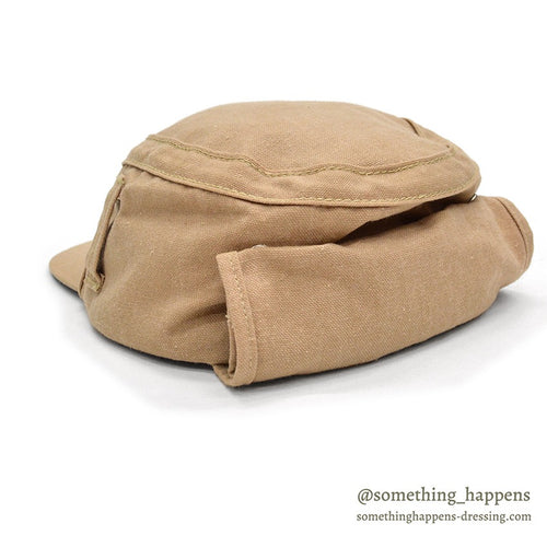 1980's EDDIE BAUER SAFARI CAP / NECK GUARD...L