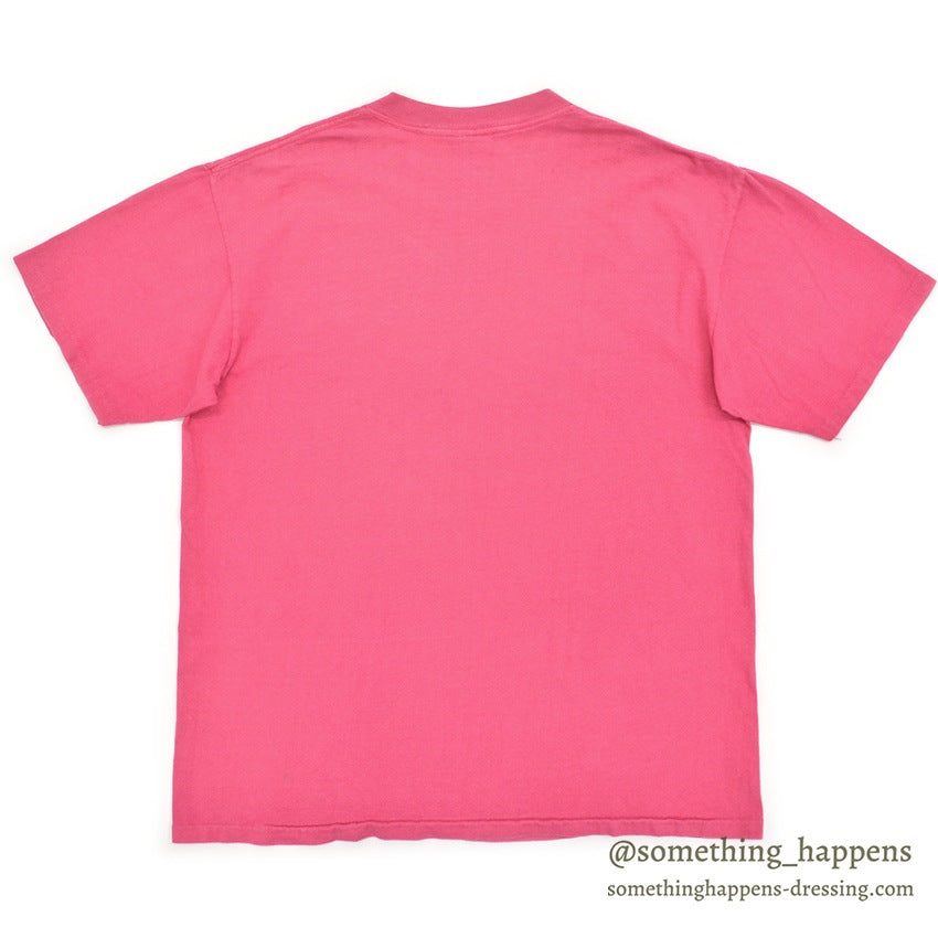 1990's ONEITA BOSTON T-SHIRT / PINK... L