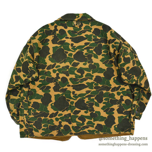 ~1960's BULLSEYE BILL CAMO HUNTING JACKET...