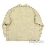 1990's CP SHADES LINEN WORK JACKET / TAN... M