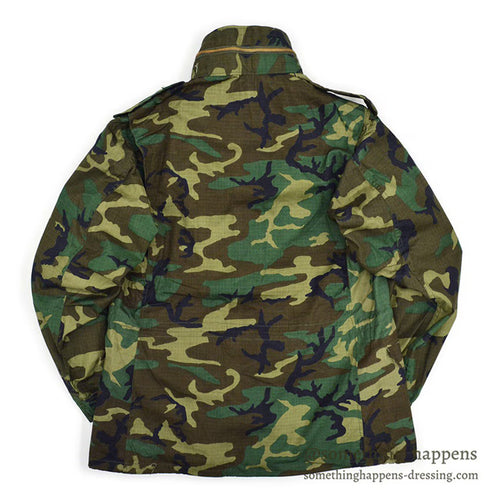 1980's DEDSTOCK CIVILIAN M-65 LC-1 LEAF CAMO JACKET / RDF... MR