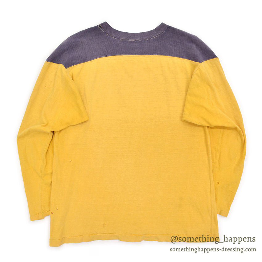 1960's CHAMPION TWO-TONE FOOTBALL TEE... 42