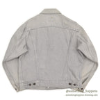 1980's Levi's 70506-0257 DENIM JACKET / GRAY... 44R