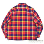 1950's NEW YORKER VIBRANT COLOR PLAID SHIRT ...