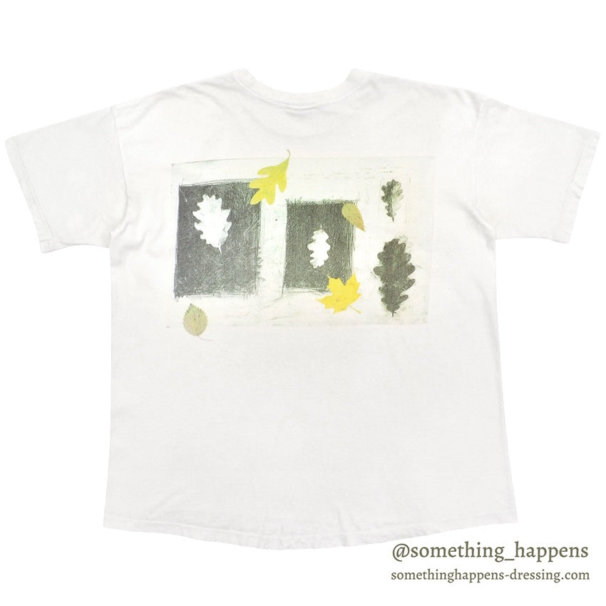 1990's BANANA REPUBLIC A WALK IN THE WOODS, AUTUMN 1992 T-SHIRT ... L