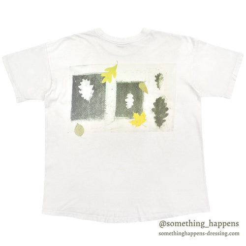 1990's BANANA REPUBLIC A WALK IN THE WOODS, AUTUMN 1992 T-SHIRT ... L