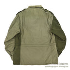 1980's~ M-65 FIELD JACKET ALPHA INDUSTRIES INC. / CRAZY PATTERN... MR