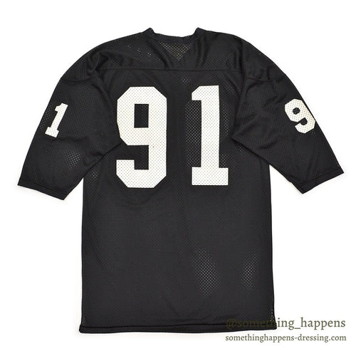 1960's SOUTHERN ATHLETIC FOOTBALL MESH JERSEY / BLACK...XL
