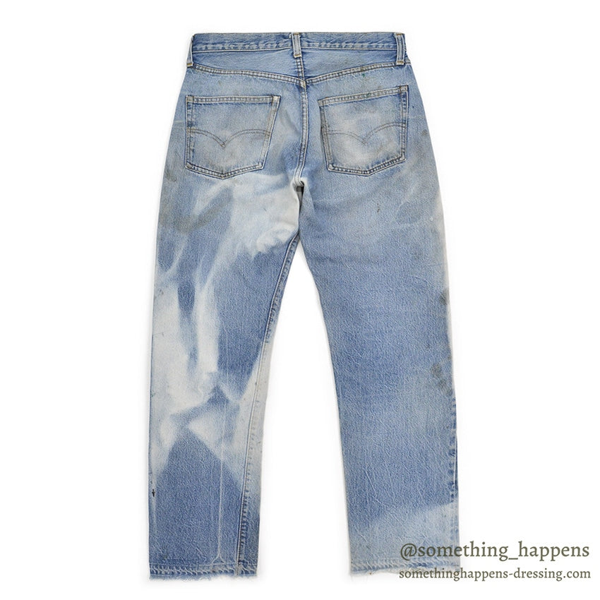 1970's Levi's 501 66 LATE / SUN FADED ... W31/L30