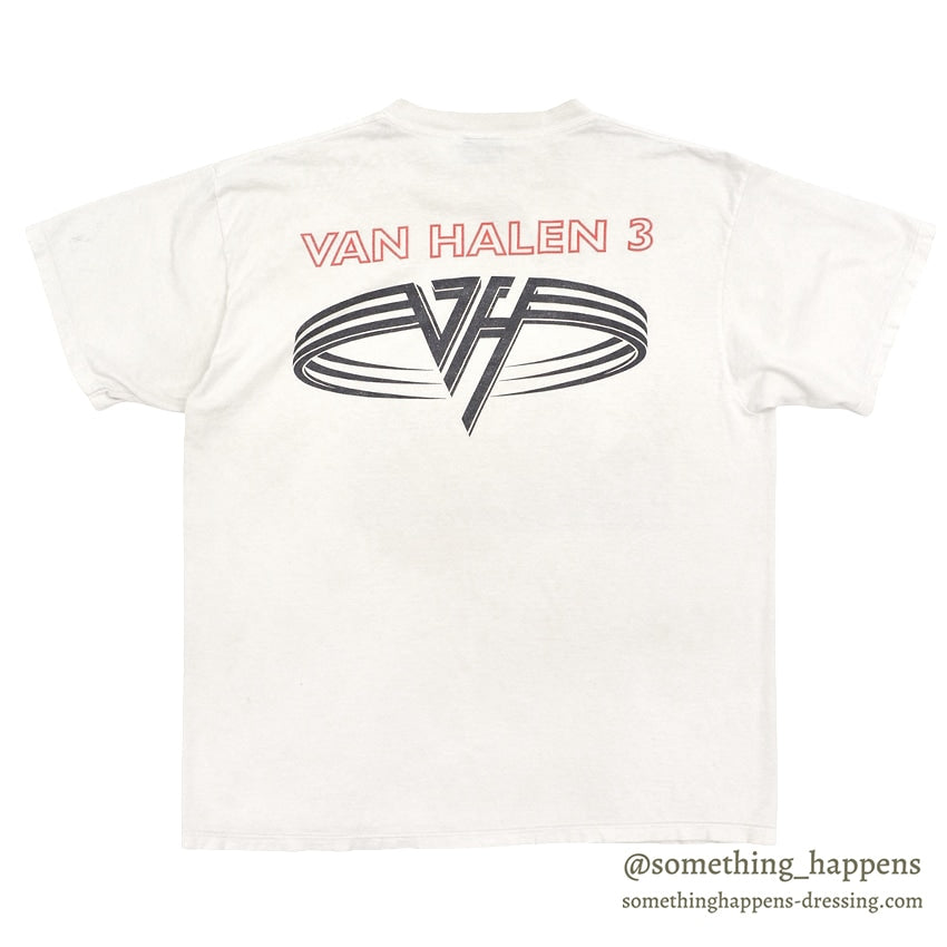 1990's GIANT BY TULTEX VAN HALEN 3 BAND T-SHIRT ... XL