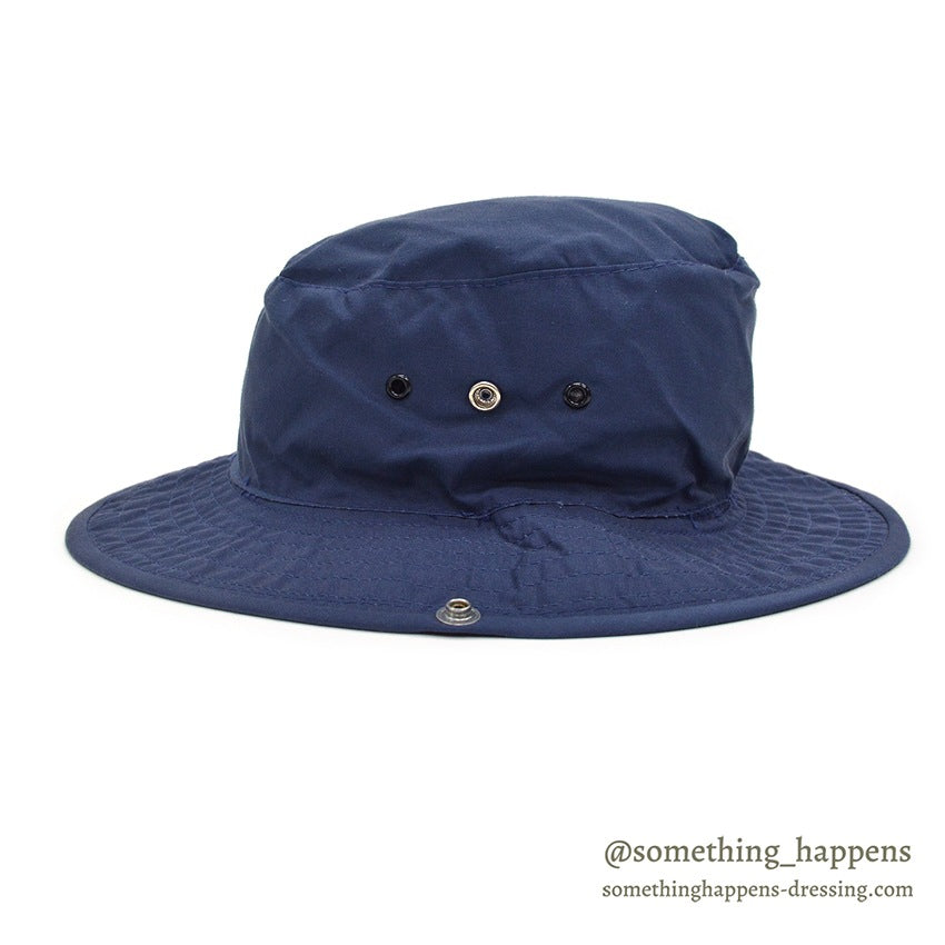 1980's DEADSTOCK COLUMBIA TECHNICLOTH SUN HAT / NAVY ... L