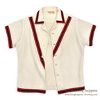 1950's BAILEY AND HIMES, INC. INDIAN HEAD PATCH PILE SHIRT ... 42