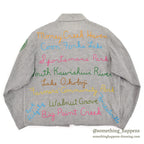 1950's~ CAMPERS TRAIL FULLY EMBROIDERED MEMORIAL JACKET / EXTREMELY RARE...