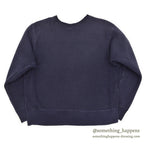 ~1970's CHAMPION PROPERTY OF AMHERST COLLEGE REVERSE WEAVE SWEAT SHIRT / NAVY ... XL