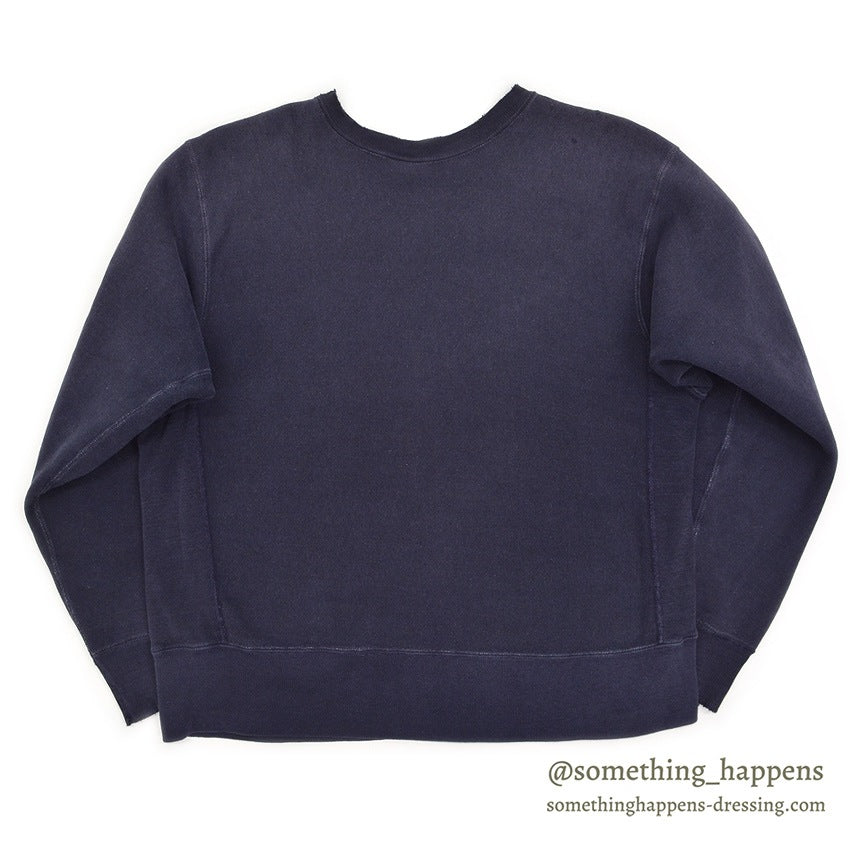 ~1970's CHAMPION PROPERTY OF AMHERST COLLEGE REVERSE WEAVE SWEAT SHIRT / NAVY ... XL