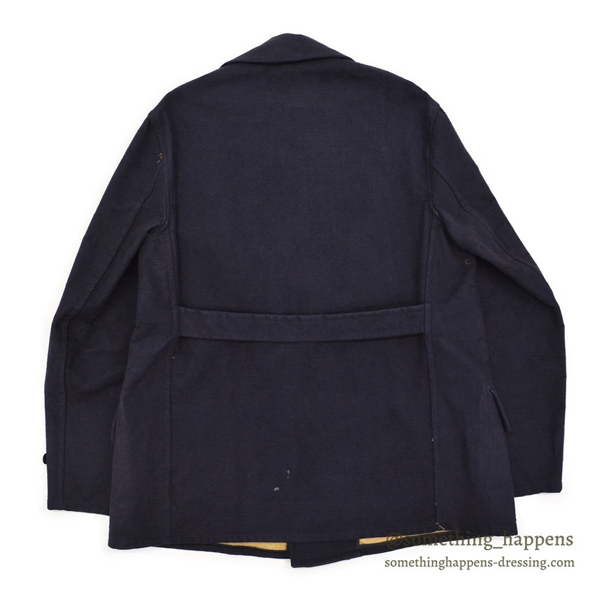 1930's DEADSTOCK MONTGOMERY WARD DOUBLE BREASTED MOLESKIN JACKET... 42