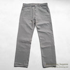 1990's DEADSTOCK Levi's 501-0648 GRAY DENIM PANTS... W34/L34