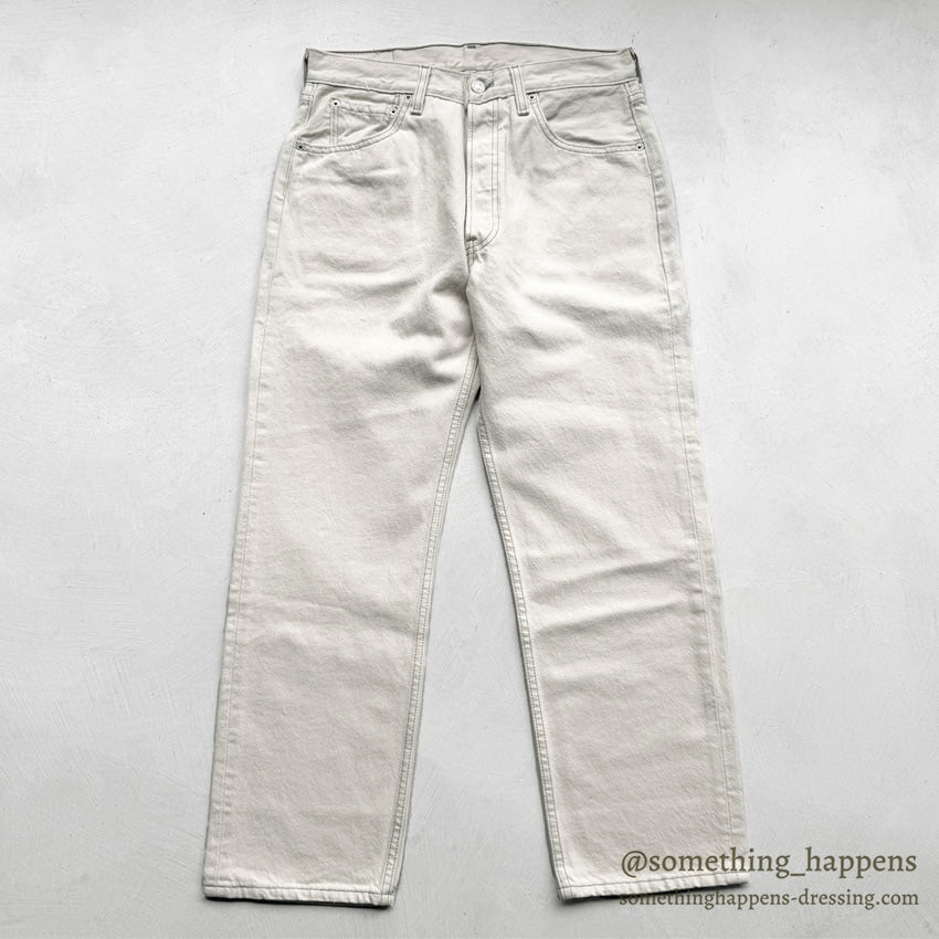 2000s DEADSTOCK Levi's 501-0694 Off-white Denim Pants... W34/L30