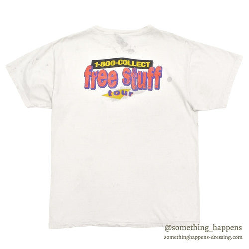 1990's GLOBAL 1-800-COLLECT CALL FREE STUFF TOUR T-SHIRT...